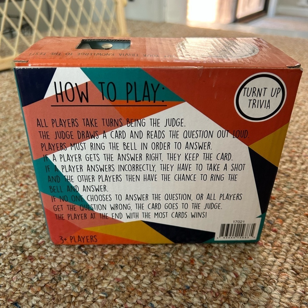 NIB Turnt Up Trivia - Adult Party Game - Picture 2 of 3